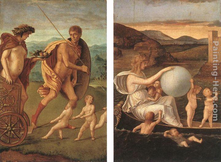 Giovanni Bellini Four Allegories Perseverance and Fortune